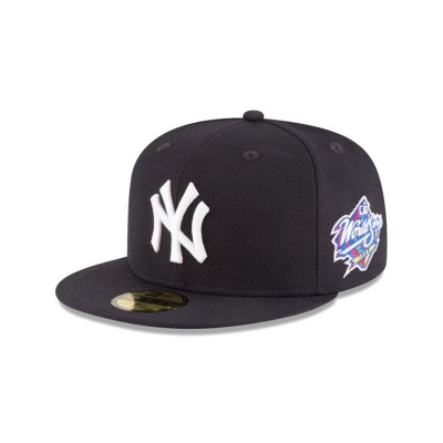 Sapca New Era New York Yankees MLB 1998 World Series Wool 59FIFTY Fitted - Albastri